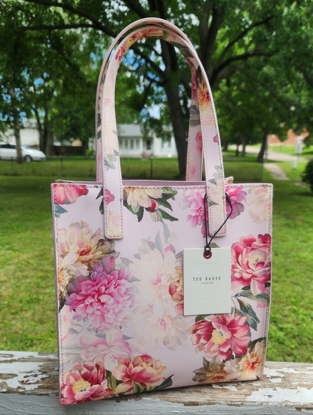 Ted Baker Pure Peony The Icon Floral Tote Bag